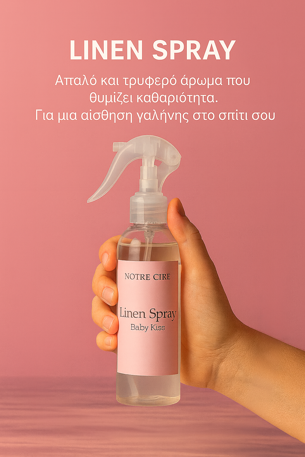 Linen Spray Baby Kiss 150ML
