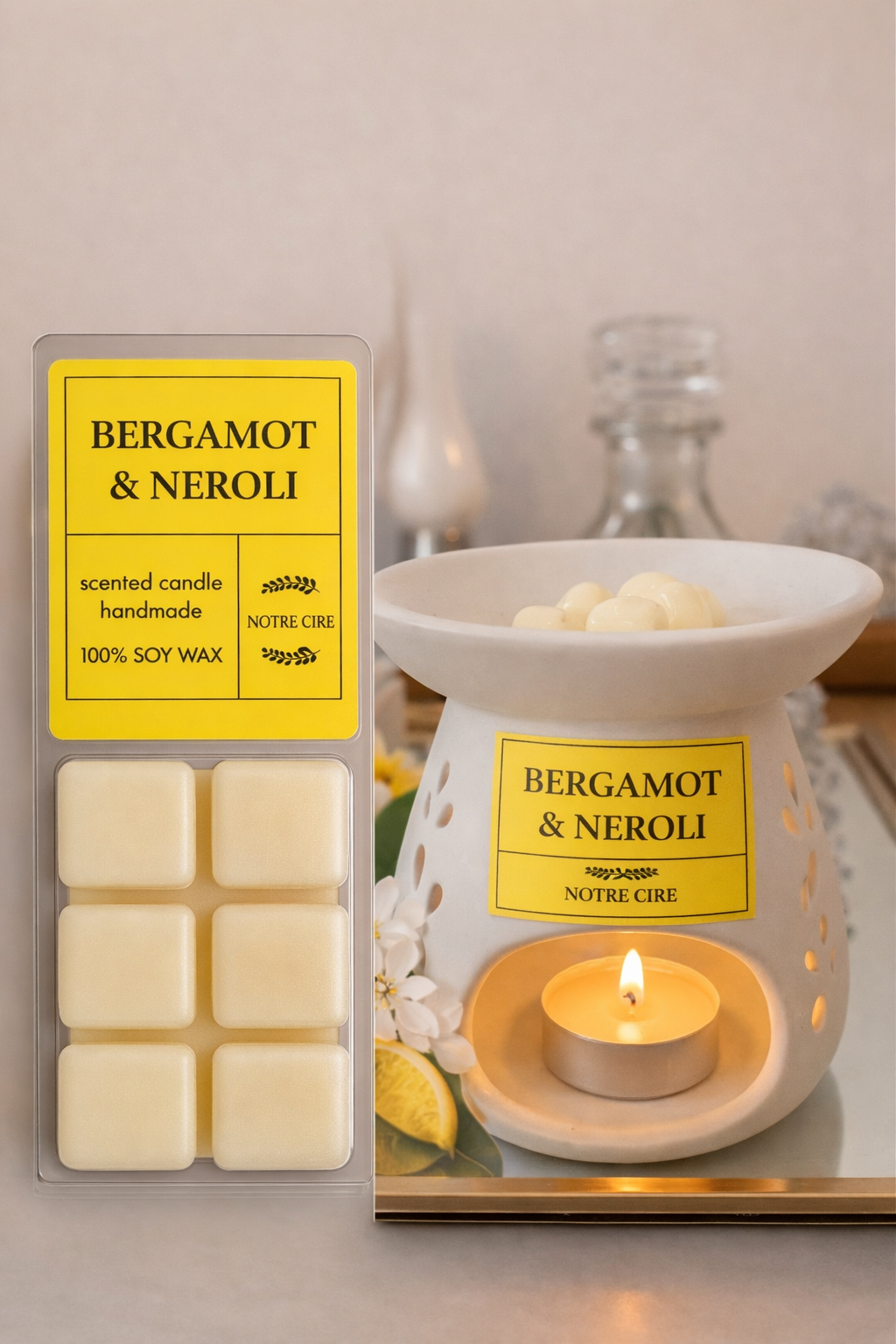 Bergamot & Neroli Wax Melts