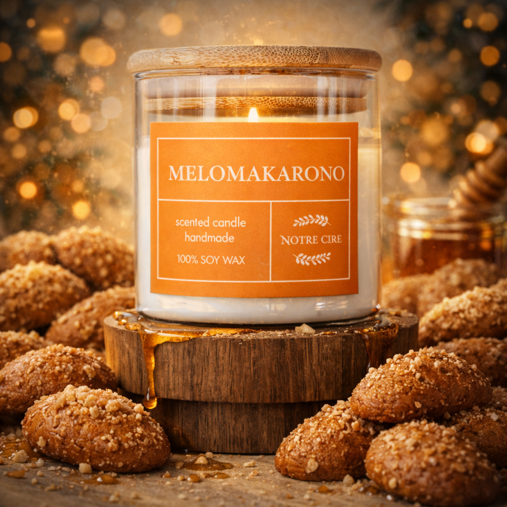 Μελομακάρονο Soy Candle