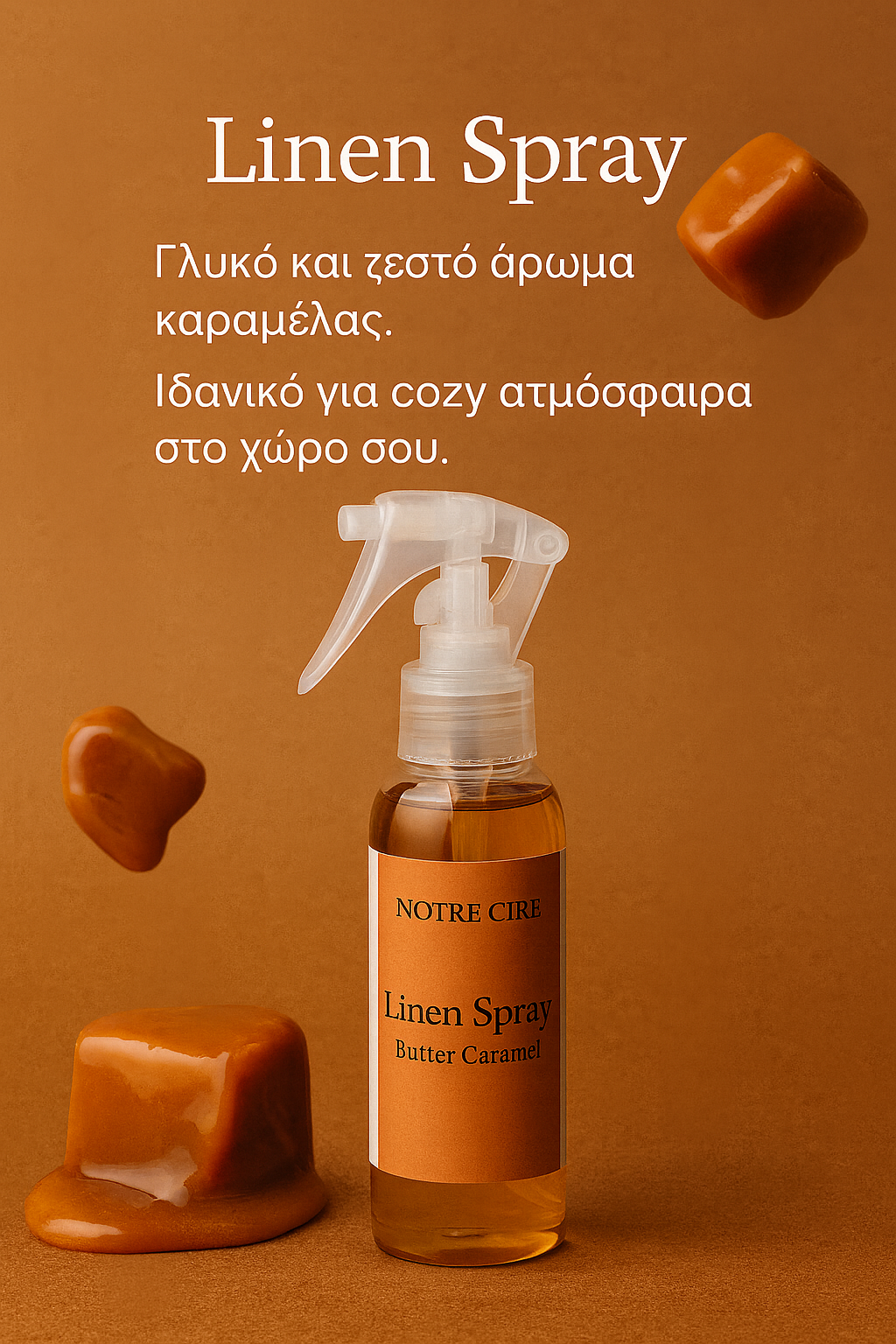 Linen Spray Butter Caramel 150ML