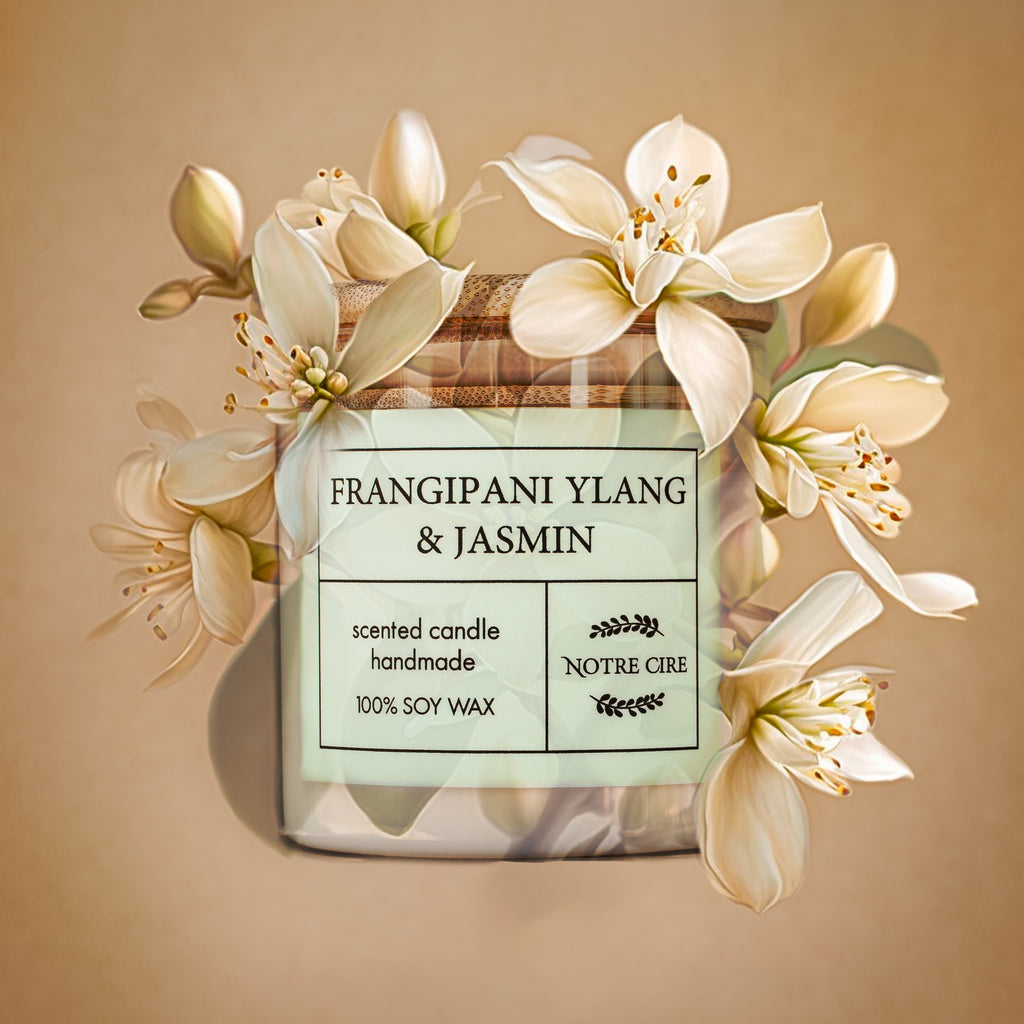 Yasmin & Frangipani Soy Candle