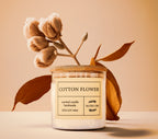 Cotton Flower Soy Candle