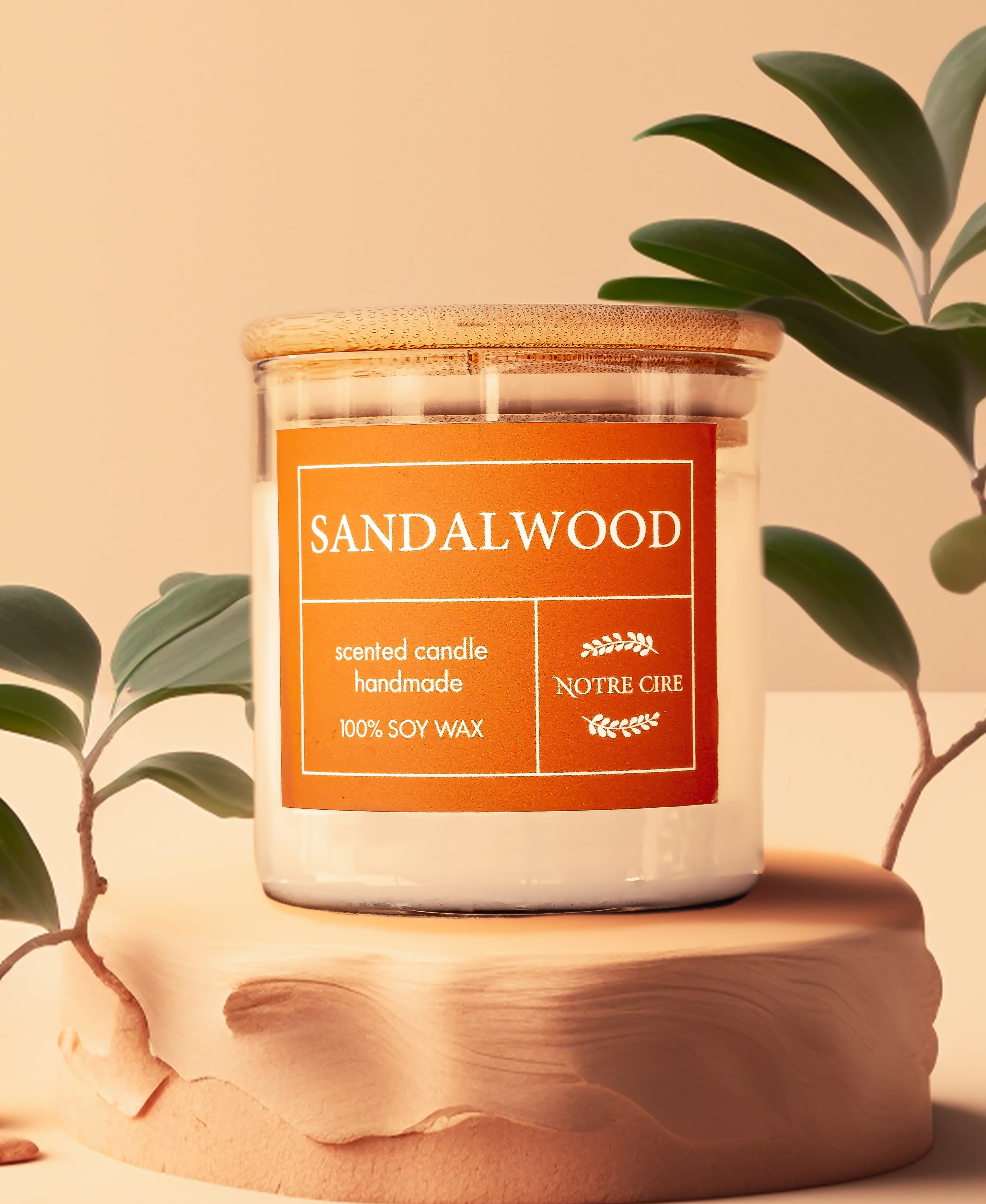 Sandalwood Soy Candle