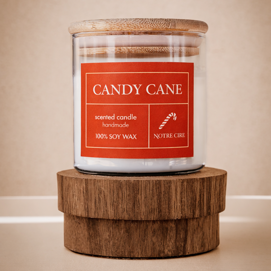 Candy Cane Soy Candle