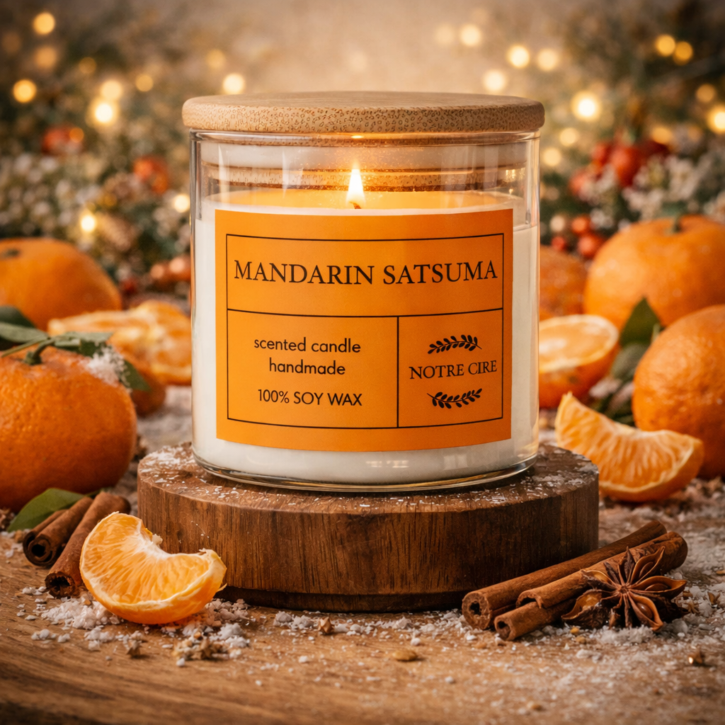 Mandarin Satsuma Soy Candle